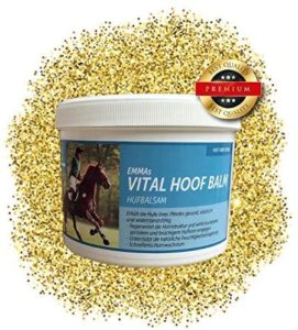 EMMA® Hufbalsam für Pferde I Hufpflege für gesunde Hufe I Huffett Pferde trockene Hufe I Hufsalbe I Huffestiger gegen trockene rissige Hufe I für gesundes Hufwachstum für Pferde 500 ML EMMA® Hufbalsam für Pferde I Hufpflege für gesunde Hufe I Huffett Pferde trockene Hufe I Hufsalbe I Huffestiger gegen trockene rissige Hufe I für gesundes Hufwachstum für Pferde 500 ML