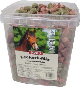 Panto Leckerlimix Kräuter und Hagebutter pelletiert, 1er Pack (1 x 3.2 kg)